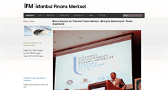 Desktop Screenshot of istanbulfinansmerkezi.com